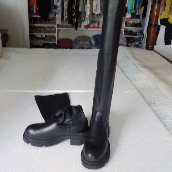 NEW Cape Robbin Tall Leather Boots - Picture 5 of 9